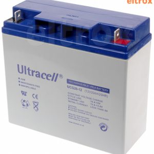 Batería AGM 120Ah 12V Ultracell - Solartex Chile